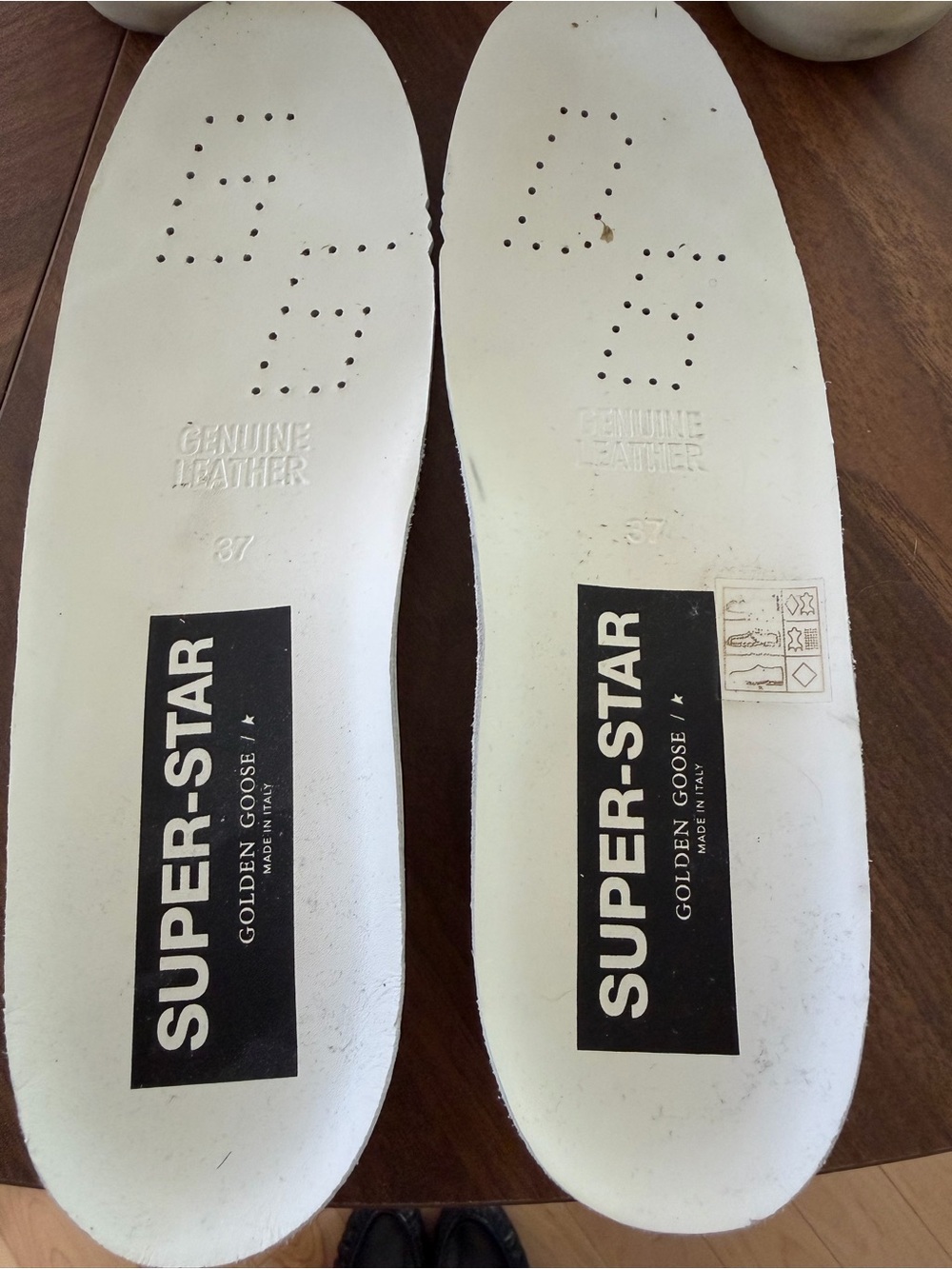 Authentic Golden Goose Crystal Leopard  Superstars- 37 - Picture 6 of 9